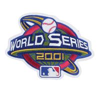2001 Mondo Serie Logo Maglia Manica Toppa Arizona Diamondbacks New York Yankees