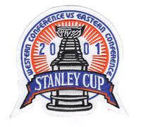 2001 NHL STANLEY Finale di Coppa Maglia Nuovo Devil's Colorado Avalanche