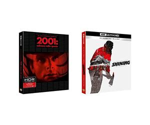 2001: Odissea Nello Spazio Stand Pack (4K Ultra-HD + Blu-Ray) & Shining Ext.Edit. (4K Ultra-HD+Blu-Ray)