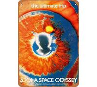 2001 Odissea Nello Spazio Ultimate Trip Insegna Metallo 9" x 12" 031WC03