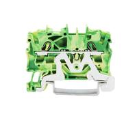 2002-1207 Connettori: binari - 025-4 mm² Vie: 1 morsetti: 2 giallo-verde WAGO