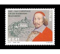 2002 cardinale Giulio Raimondo Mazzarino MNH/**