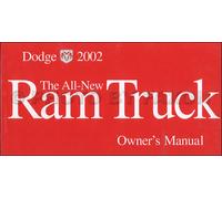 2002 Dodge RAM 1500 Pickup Proprietari Manuale Originale OEM Camion Guida Libro