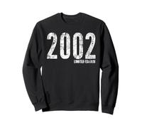 2002 Limited Edition Classic Born in 2002 Retro Compleanno Felpa