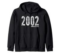 2002 Limited Edition Classic Born in 2002 Retro Compleanno Felpa con Cappuccio