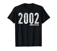 2002 Limited Edition Classic Born in 2002 Retro Compleanno Maglietta