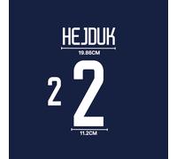 2002 USA Away Name Set - Scegli il kit ventola patch trasferimento calore...