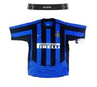 2003-04 Inter Maglia Home Nike Ragazzo Nuova SHIRT MAILLOT TRIKOT