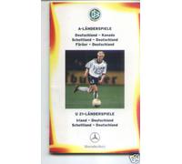 2003 Scozia, Isole Fær Øer, Irlanda-Germania-Canada DFB A6 Fan/Stadio Magazin