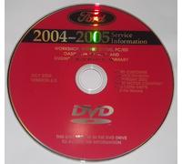 2004 2005 Ford F150 F250 F350 F450 Expedition MUSTANG Servizio Repair Manual DVD