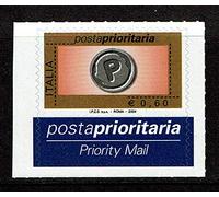2004 Posta Prioritaria 0,60 2° emissione Rotocalco