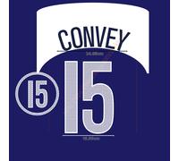 2004 USA Away Name Set Convey #15 Heat Transfer Patch Fan Made Soccer Iron-on