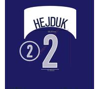 2004 USA Away Name Set Hejduk #2 Heat Transfer Patch Fan Made Soccer Iron-on