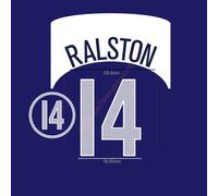 2004 USA Away Name Set Ralston #14 Heat Transfer Patch Fan Made Soccer Iron-on