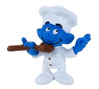 20042 - chef Smurf by Schleich from the Smurfs - vintage rare item