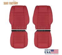 2005-2009 per Ford Mustang coprisedili anteriori di ricambio - pelle rossa