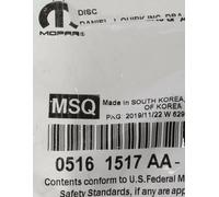 2005-2010 Jeep Dodge Chrysler Negativi Batteria Terminal OEM New Mopar 5161517AA
