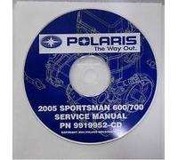 2005 Polaris Sportsman 600/700 Servizio Riparazione Manuale CD Fabbrica OEM X