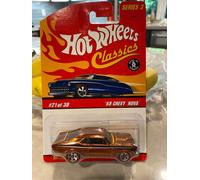 2006 Hot Wheels Serie Classica 3 21/9.1m68 Chevy Nova Rame W/ Red Line 5 Sp's