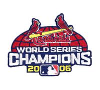2006 st Louis Cardinals MLB Mondo Serie Maglia Toppa 10TH Championship Logo