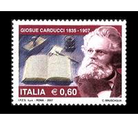 2007 Centenario morte Giosuè Carducci MNH/**