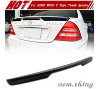 2007 Fit FOR Mercedes benz W203 C-CLASS SEDAN TRUNK SPOILER C TYPE PAINTED #040