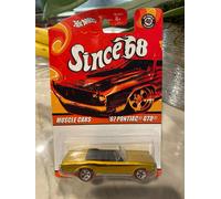 2007 Hot Wheels Dal 68-Muscle Auto 8/3m67 Pontiac Gto Oro W/ Red Line 5 Sp