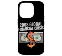 2008 Crisi Finanziaria TShirt Finanza Denaro Amministrazione Custodia per iPhone 14 Pro