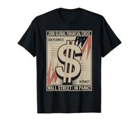 2008 Crisi Finanziaria Tshirt Finanza Denaro Amministrazione Maglietta