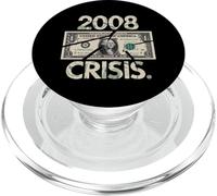 2008 Crisi Finanziaria TShirt Finanza Denaro Amministrazione PopSockets PopGrip per MagSafe