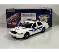 2008 Ford Crown Victoria Interceptor Di Polizia Scala 1:24 Greenlight 85543