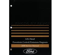2008 Ford Econoline E350 6.0 Diesel Motore Diagnosi Manuale Super Duty Van Codes