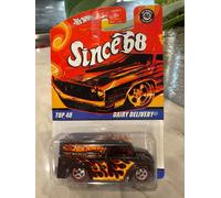 2008 Hot Wheels Dal 68 - Top 40 22/40 Dairy Delivery Nero W/Rosso Linea 5 Raggi