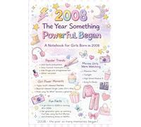 2008 The Year Something Powerful Began Notepad: Cute Notebook for Girls Born in 2008 | 18th Birthday Gift Journal | Lined Notebook