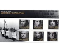 2008 WOMEN OF DISTINCTION Stamp Presentation by Royal Mail