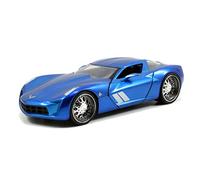 2009 Chevrolet Corvette Stingray Concept Blue 1/24 by Jada 97468 by Chevrolet