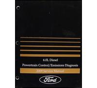 2009 Ford E350 Diesel Motore Emissioni Diagnosi Manuale Trouble Codici 6.0L
