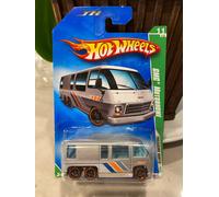 2009 Hot Wheels Treasure Hunts GMC Motorhome Argento Con Protezione