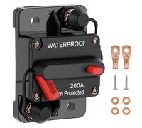 ® 200A Interruttore automatico per auto 12V 48V DC pulsante di ripristino