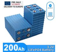 200AH Lifepo4 Batteria 3.2V Litio Ferro Fosfato Cella FAI DA TE 12V 24V 48V per RV Camper EV Barca Yacht Batteria Ricaricabile