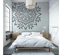 200cm Huge Giant Mandala Henna Indian Arabic Ethnic Round Flower Lotus Stencil Stencil Per Pareti Grande Mandala Decor Nicchia Modelli Da Parete Pittura Pittura Grandi Cornici Decorative