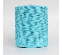 200g 280M filato di paglia di rafia naturale per l'estate lavorato a mano cappello all'uncinetto borsa cuscino cestini materiale per maglieria fili colorati