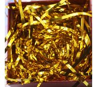 200g Lucido Stracciato Plastica Confezione Regalo Filler Lusso Cesto Nuovo