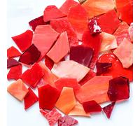 200g Traslucido Mosaico Piastrine Bulk Vetro Tinto Forme per Fai da Te Creazioni