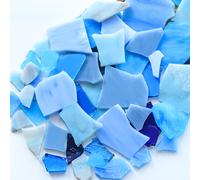 200g Traslucido Mosaico Piastrine Bulk Vetro Tinto Forme per Fai da Te Creazioni