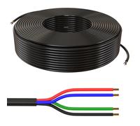 200m RGB LED Linea di controllo 4x0,34mm² LiYY Estensione 4 cavo Cavo di aliment