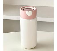 200ml / 6.7oz, Bicchiere Termico, Termos Caffè, Robusta e Durevole, Design con Manico A Scomparsa, Regalo Festivo per Lui o Per Lei(Pink)