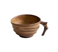 200ml / 6.7oz, Tazza Colazione Rustica in Gres, Tazze da The con Manico Creativo, Impugnatura Confortevole, Regalo Originale Adatto Sia A Uomini Che A Donne
