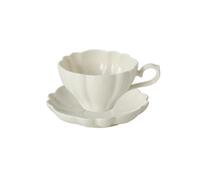 200ml-6oz pomeridiano tè latte caffè tazza creativo selvaggio ceramica carino tazze e piattini - bianco latte