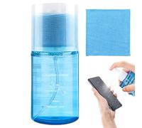 200ml Kit Pulizia Pc, Detergente Schermi Elettronici, Pulisci Schermo Pc + Panno Microfibra Schermo, Spray Pulizia Schermo per Monitor, Laptop, Tablet, Display di Computer